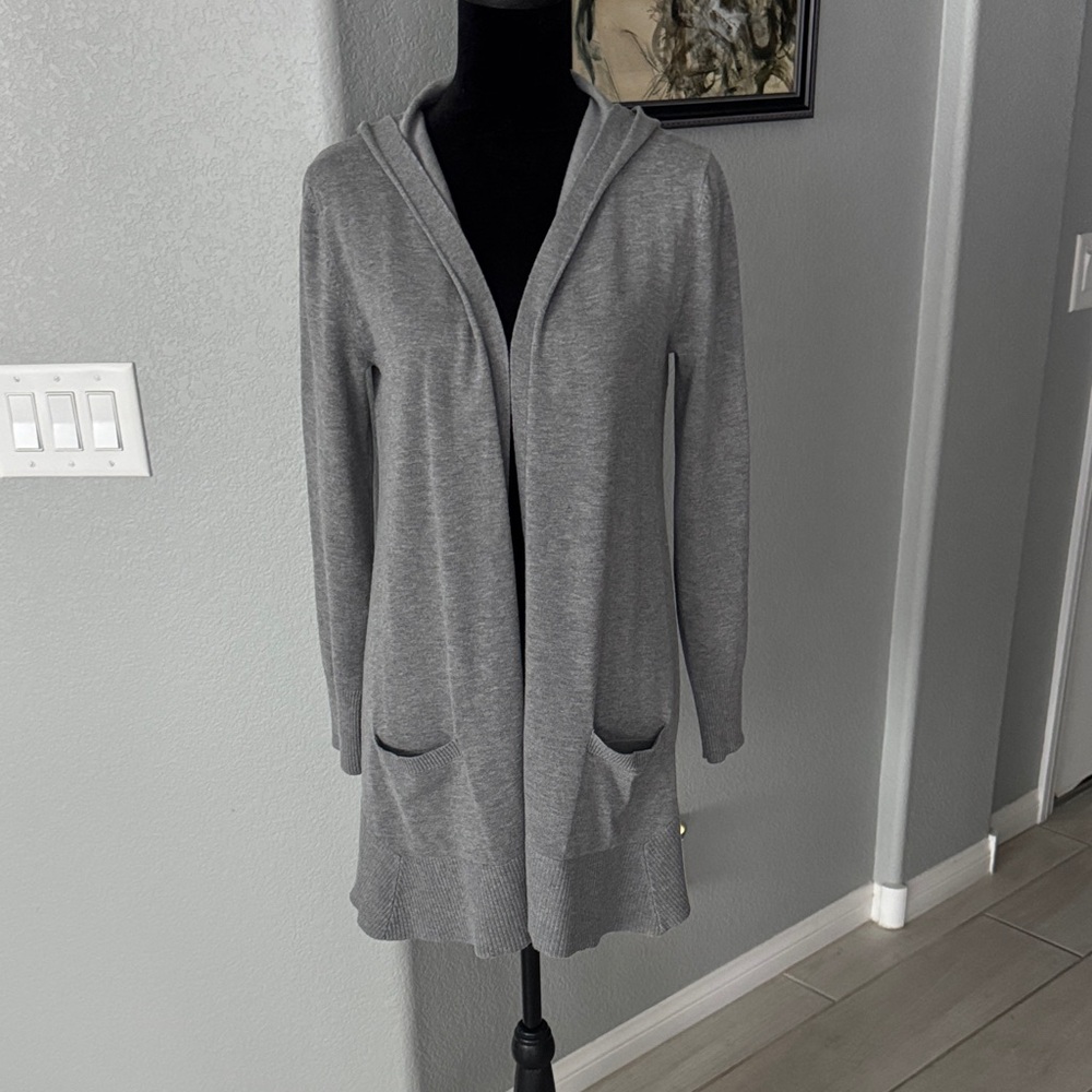 Gray Women's Hooded Sweater